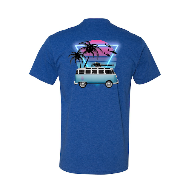 combatcruiserbackblue Combat Cruiser Shirt - Image 1