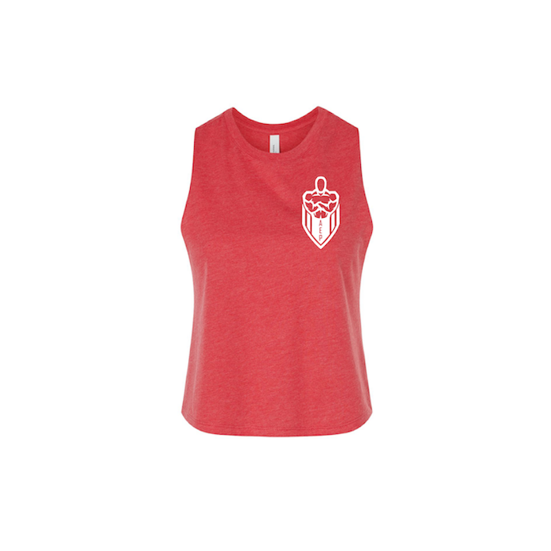 red AEP crop tank - Image 1